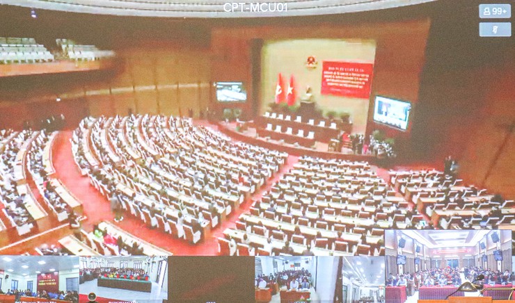 Hội nghị toàn quốc nghiên cứu, học tập, quán triệt và triển khai thực hiện Nghị quyết số 79-NQ/TW và Nghị quyết số 80-NQ/TW- Ảnh 1.