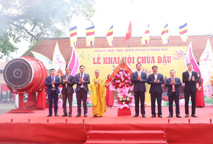 Thượng Phúc khai hội Chùa Đậu Xuân Bính Ngọ 2026- Ảnh 1.