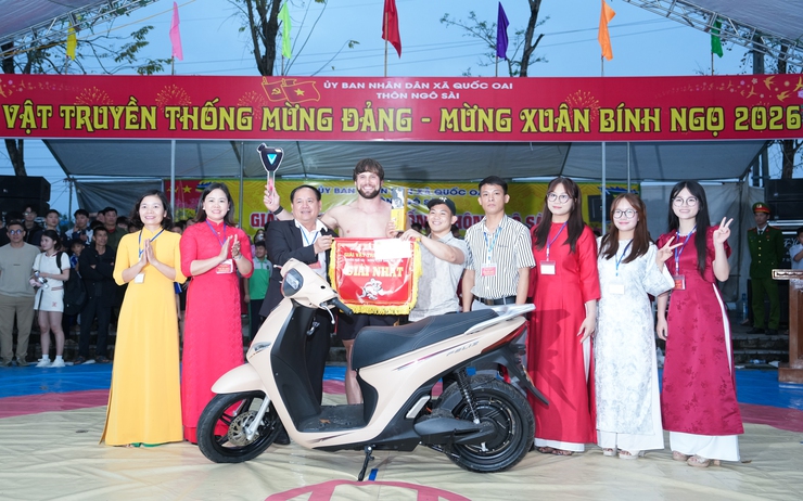 Giải vật truyền thống thôn Ngô Sài mừng Xuân Bính Ngọ 2026 thành công tốt đẹp- Ảnh 19.