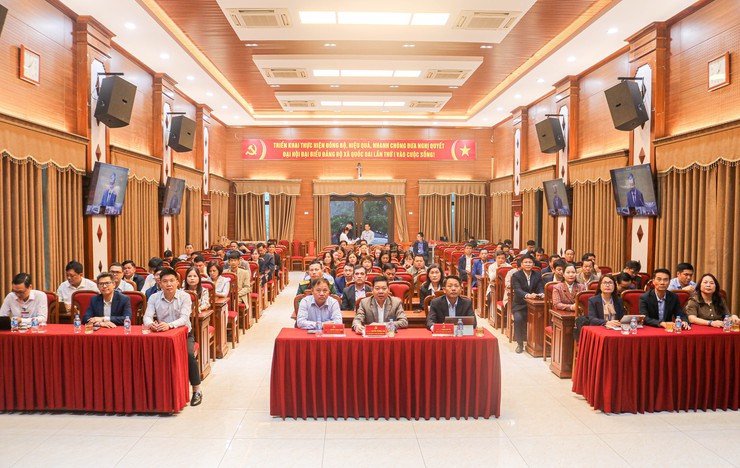 Hội nghị toàn quốc nghiên cứu, học tập, quán triệt và triển khai thực hiện Nghị quyết số 79-NQ/TW và Nghị quyết số 80-NQ/TW- Ảnh 3.