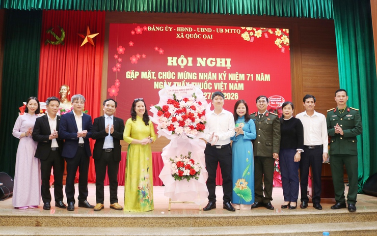 Quốc Oai gặp mặt kỷ niệm 71 năm ngày thầy thuốc việt nam (27/2/1955 – 27/2/2026) Tri ân những “chiến sĩ áo trắng” vì sức khỏe Nhân dân- Ảnh 3.