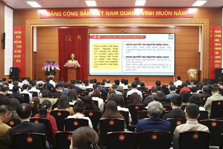Đảng ủy phường Long Biên triển khai tổ chức tiếp sóng hội nghị toàn quốc- Ảnh 2.