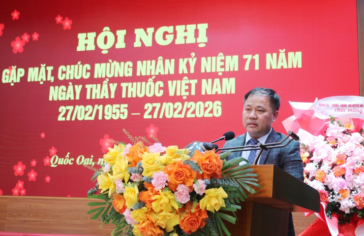 Quốc Oai gặp mặt kỷ niệm 71 năm ngày thầy thuốc việt nam (27/2/1955 – 27/2/2026) Tri ân những “chiến sĩ áo trắng” vì sức khỏe Nhân dân- Ảnh 7.