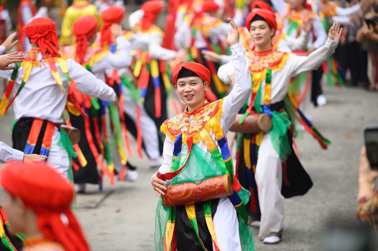 Hội làng Triều Khúc: Nơi gìn giữ và phát huy bản sắc văn hóa dân gian- Ảnh 4.