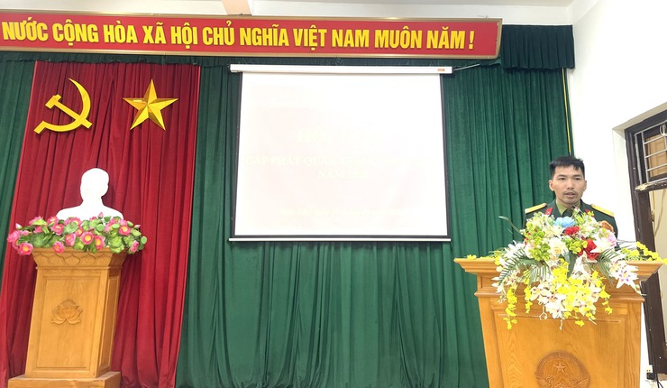 Phúc Lộc: Cấp phát quân trang cho công dân nhập ngũ năm 2026- Ảnh 2.