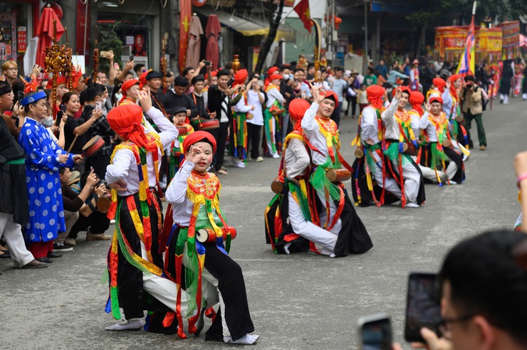Hội làng Triều Khúc: Nơi gìn giữ và phát huy bản sắc văn hóa dân gian- Ảnh 3.