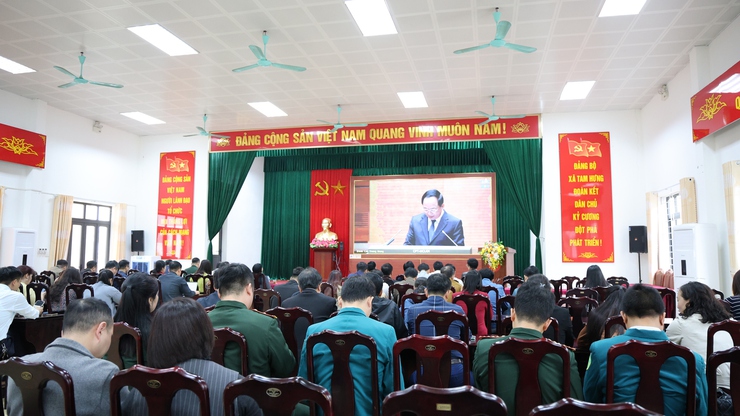Tam Hưng tham dự hội nghị quán triệt, triển khai các Nghị quyết 79 và 80 của Bộ Chính trị- Ảnh 1.