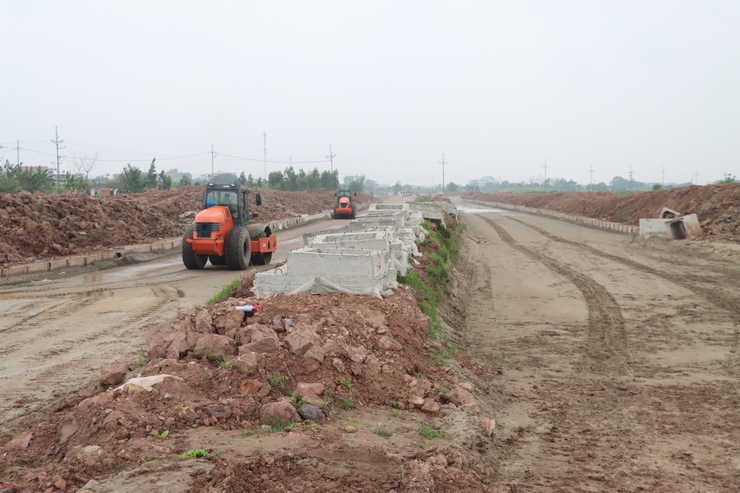 Lãnh đạo xã Phú Xuyên kiểm tra tiến độ một số dự án trọng điểm trên địa bàn- Ảnh 7.