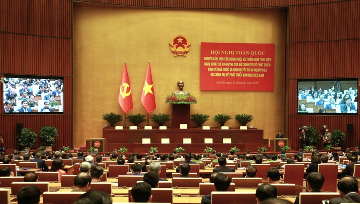 Xã Xuân Mai dự Hội nghị toàn quốc nghiên cứu, học tập, quán triệt và triển khai thực hiện Nghị quyết số 79-NQ/TW và Nghị quyết số 80-NQ/TW của Bộ Chính trị- Ảnh 1.