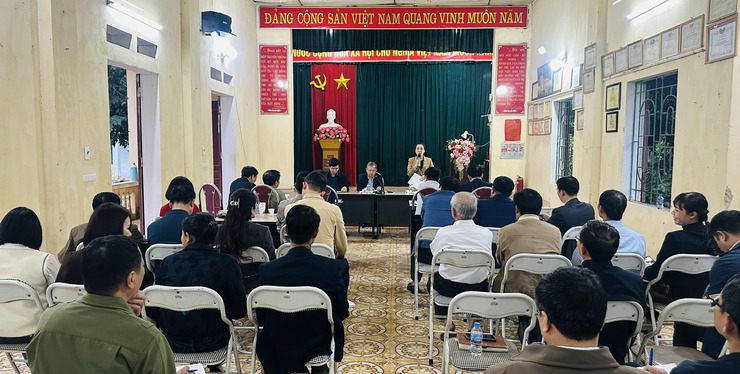 THƯỜNG TRỰC ĐẢNG ỦY XÃ NỘI BÀI GẶP MẶT ĐẦU XUÂN VÀ TRIỂN KHAI NHIỆM VỤ TRỌNG TÂM NĂM 2026 VỚI CÁC THÔN TRÊN ĐỊA BÀN- Ảnh 2.