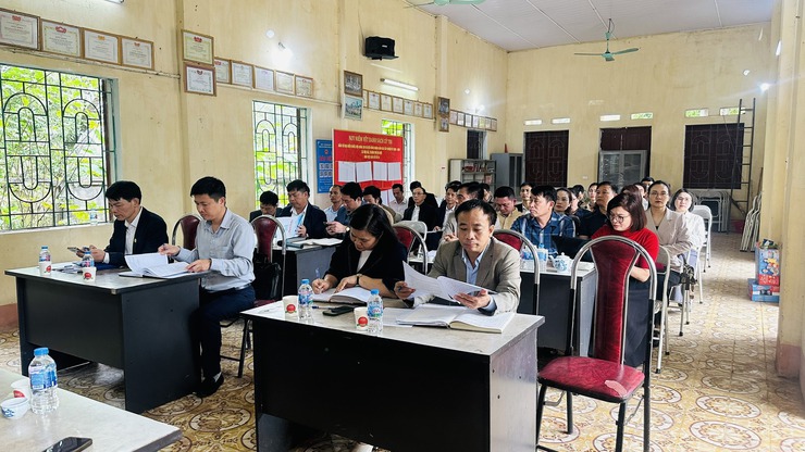 THƯỜNG TRỰC ĐẢNG ỦY XÃ NỘI BÀI GẶP MẶT ĐẦU XUÂN VÀ TRIỂN KHAI NHIỆM VỤ TRỌNG TÂM NĂM 2026 VỚI CÁC THÔN TRÊN ĐỊA BÀN- Ảnh 3.