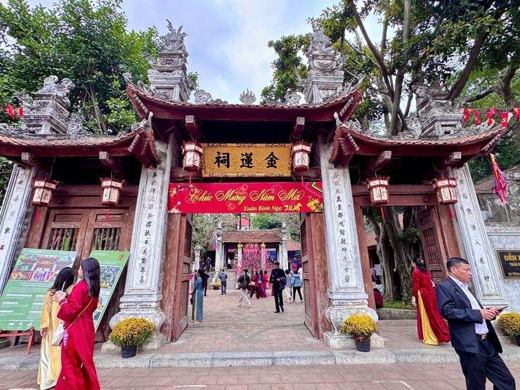 GIỚI THIỆU VỀ THĂNG LONG TỨ TRẤN - ĐỀN (ĐÌNH) KIM LIÊN- Ảnh 1.