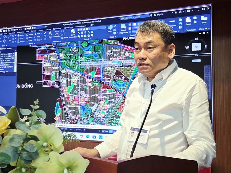 Phường Xuân Phương tổ chức Hội nghị công khai thực hiện công tác GPMB Dự án mở rộng đường 70 - Ảnh 2.