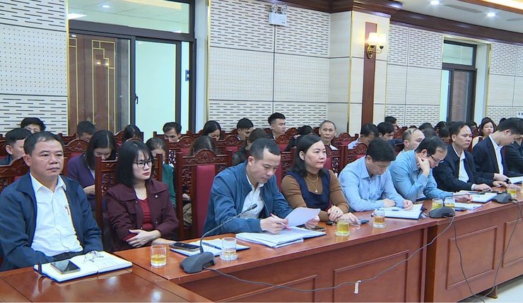 Đảng ủy xã Phúc Thọ tiếp sóng Hội nghị quán triệt, triển khai các Nghị quyết 79 và 80 của Bộ Chính trị- Ảnh 4.