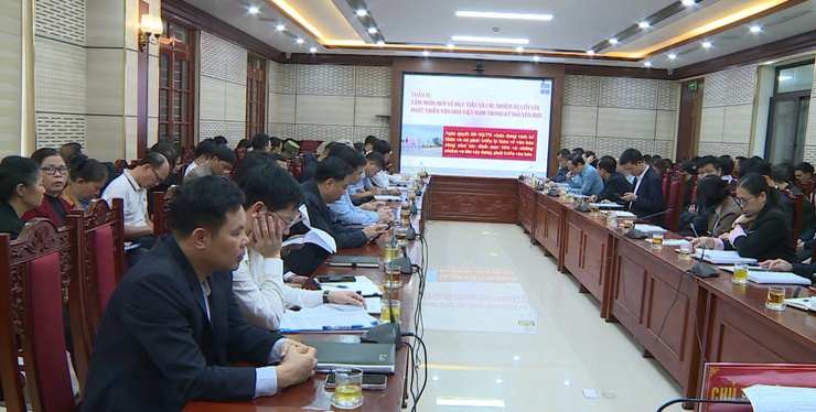 Đảng ủy xã Phúc Thọ tiếp sóng Hội nghị quán triệt, triển khai các Nghị quyết 79 và 80 của Bộ Chính trị- Ảnh 5.