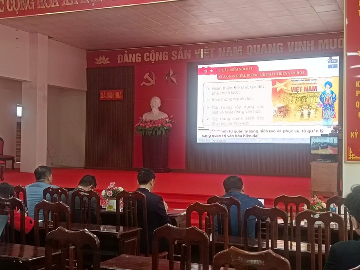  ĐẢNG BỘ XÃ DÂN HOÀ THAM DỰ HỘI NGHỊ TRỰC TUYẾN TOÀN QUỐC QUÁN TRIỆT, TRIỂN KHAI THỰC HIỆN CÁC NGHỊ QUYẾT SỐ 79 VÀ 80 CỦA BỘ CHÍNH TRỊ- Ảnh 1.