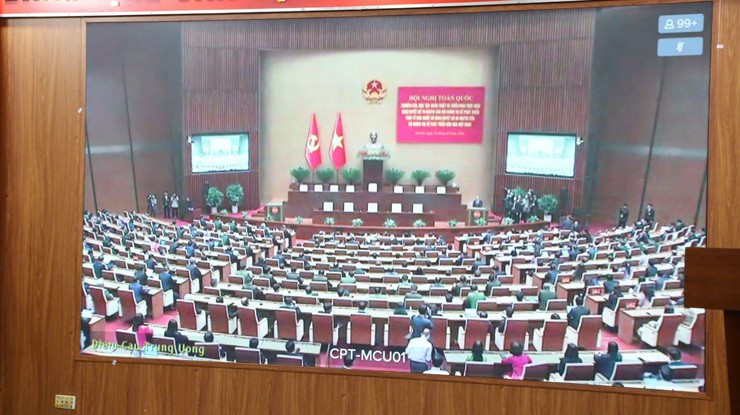 Xã Quang Minh tham dự Hội nghị quán triệt, triển khai các Nghị quyết 79 và 80 của Bộ Chính trị- Ảnh 1.