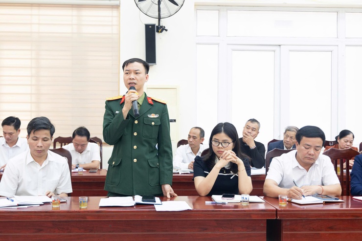 Ban Chấp hành Đảng bộ xã Ứng Thiên họp mở rộng nghe báo cáo công tác đón Tết Nguyên đán Bính Ngọ 2026 và chuẩn bị cao điểm triển khai bầu cử đại biểu Quốc hội khóa XVI và đại biểu HĐND các cấp nhiệm kỳ 2026-2031- Ảnh 5.