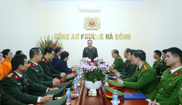 Xây dựng công an phường Hà Đông thành “lá chắn an ninh” vững chắc tại cửa ngõ phía Tây của Thủ đô,- Ảnh 1.