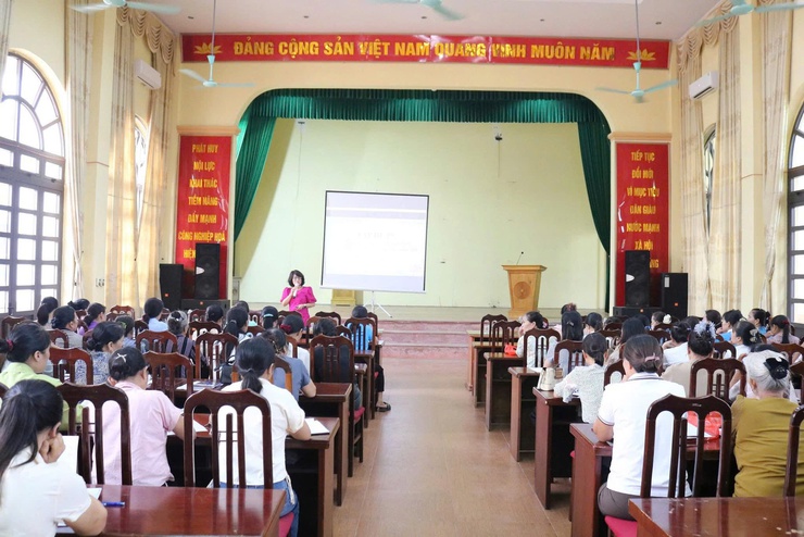 Những đóng góp của đội ngũ cán bộ, nhân viên Trạm Y tế xã Quảng Bị trong sự nghiệp chăm sóc và bảo vệ sức khỏe Nhân dân- Ảnh 4.