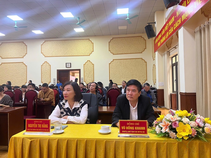 Xã Ngọc Hồi dự Hội nghị trực tuyến toàn quốc triển khai công tác bầu cử- Ảnh 2.