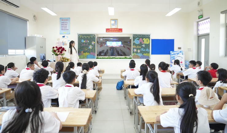 Gia Lâm đẩy mạnh tuyên truyền thực hiện Nghị quyết 71 về đột phá phát triển giáo dục và đào tạo- Ảnh 1.