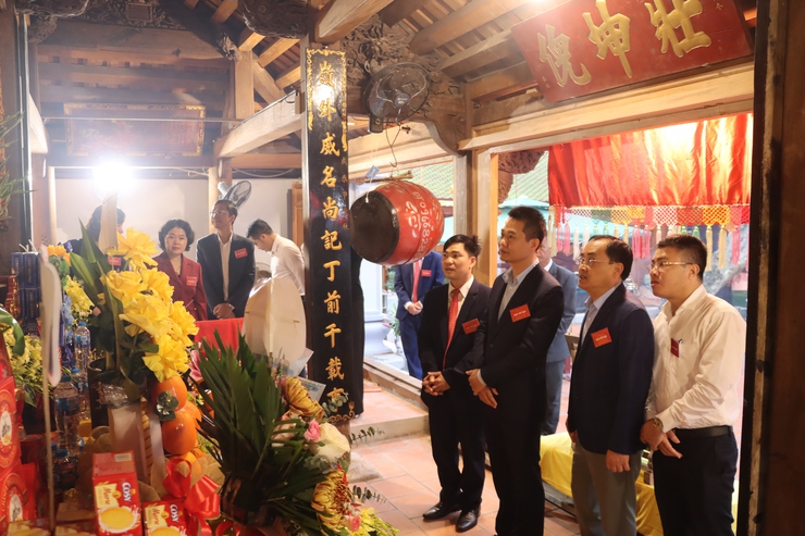 LỄ KHÁNH THÀNH CÔNG TRÌNH TU BỔ, TÔN TẠO ĐỀN THỜ BÀ Ả LANH- Ảnh 8.