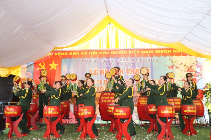 LỄ KHÁNH THÀNH CÔNG TRÌNH TU BỔ, TÔN TẠO ĐỀN THỜ BÀ Ả LANH- Ảnh 6.