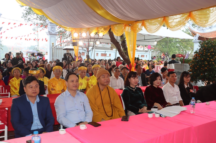 LỄ KHÁNH THÀNH CÔNG TRÌNH TU BỔ, TÔN TẠO ĐỀN THỜ BÀ Ả LANH- Ảnh 7.