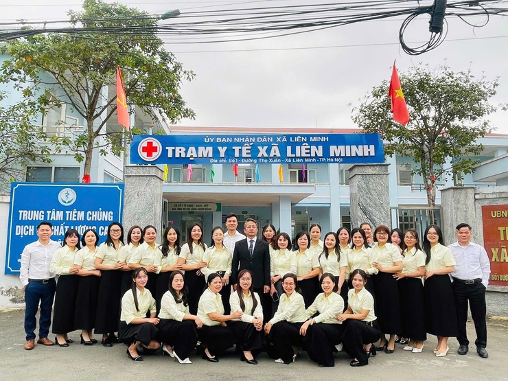 Trạm Y tế xã Liên Minh chủ động thích ứng mô hình mới sau sáp nhập- Ảnh 1.