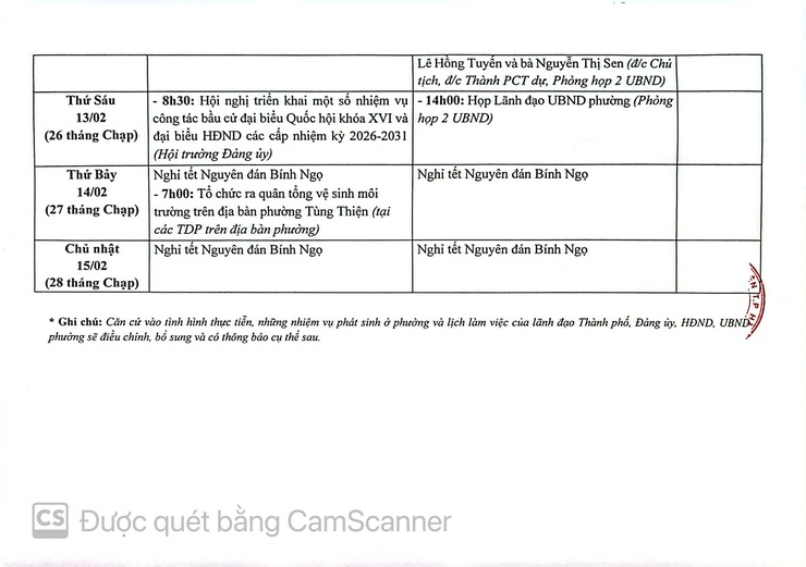 Kế hoạch công tác tuần 06, 07 năm 2026- Ảnh 4.