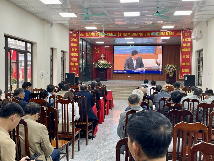 HÒA XÁ THAM DỰ HỘI NGHỊ TOÀN QUỐC TRIỂN KHAI CÔNG TÁC BẦU CỬ ĐẠI BIỂU QUỐC HỘI KHÓA XVI VÀ HĐND CÁC CẤP NHIỆM KỲ 2026–2031- Ảnh 4.