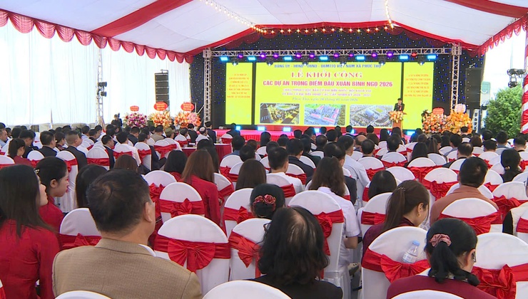 PHÚC THỌ: ĐỒNG LOẠT KHỞI CÔNG 6 CÔNG TRÌNH TRỌNG ĐIỂM ĐẦU XUÂN BÍNH NGỌ 2026- Ảnh 5.