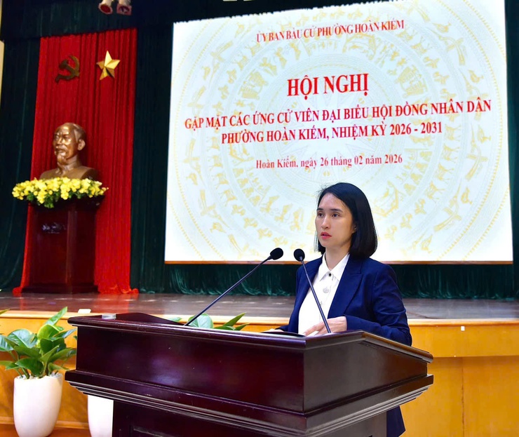 Hội nghị công bố và gặp mặt người ứng cử Đại biểu HĐND phường Hoàn Kiếm, nhiệm kỳ 2026 - 2031- Ảnh 6.