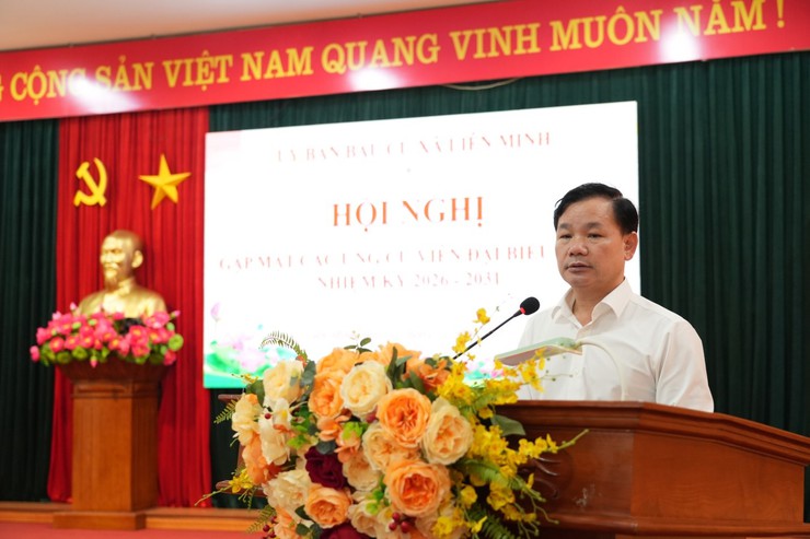 Gặp mặt các ứng cử viên đại biểu HĐND xã, nhiệm kỳ 2026- 20231- Ảnh 1.
