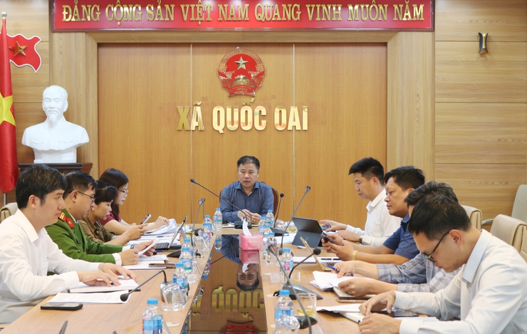 Quốc Oai triển khai nhiệm vụ tháng 3/2026 và thông qua Kế hoạch tổ chức Lễ hội Chùa Thầy năm 2026- Ảnh 1.