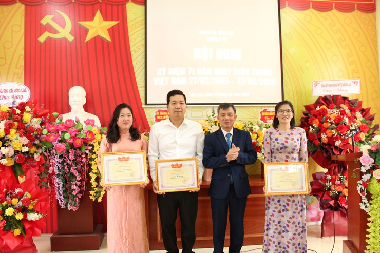 Trạm Y tế xã Hòa Lạc kỷ niệm 71 năm Ngày Thầy thuốc Việt Nam (27/02/1955 – 27/02/2026)- Ảnh 7.