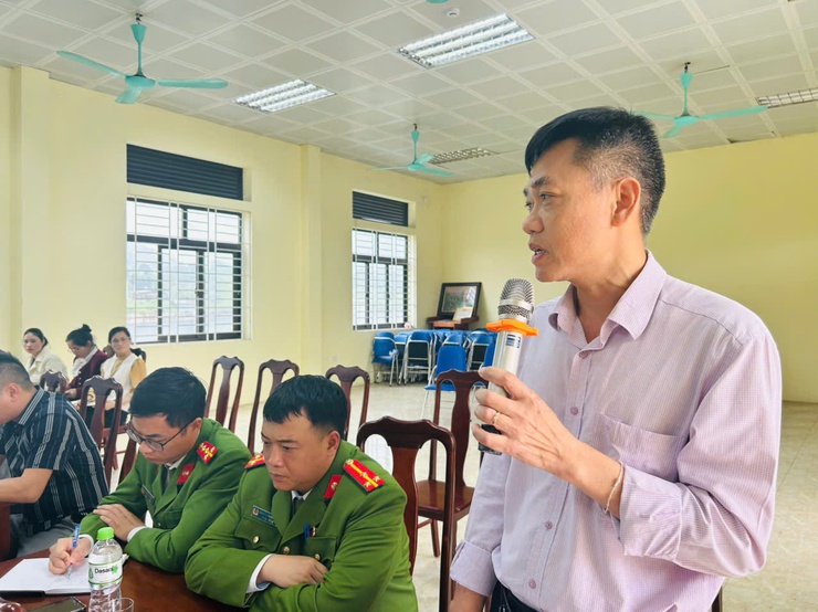 Ban bầu cử đơn vị bầu cử số 01 tổ chức hội nghị Triển khai nhiệm vụ công tác bầu cử.- Ảnh 3.