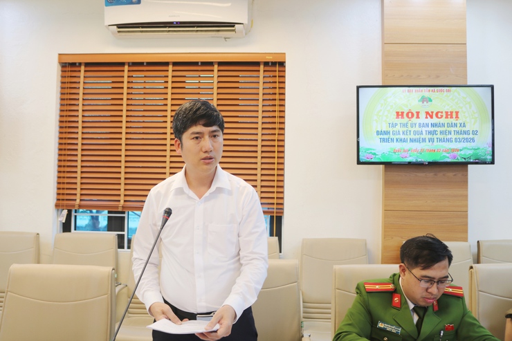 Quốc Oai triển khai nhiệm vụ tháng 3/2026 và thông qua Kế hoạch tổ chức Lễ hội Chùa Thầy năm 2026- Ảnh 3.