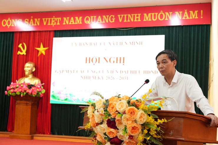 Gặp mặt các ứng cử viên đại biểu HĐND xã, nhiệm kỳ 2026- 20231- Ảnh 3.