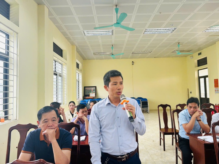 Ban bầu cử đơn vị bầu cử số 01 tổ chức hội nghị Triển khai nhiệm vụ công tác bầu cử.- Ảnh 4.