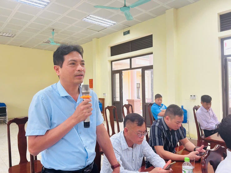 Ban bầu cử đơn vị bầu cử số 01 tổ chức hội nghị Triển khai nhiệm vụ công tác bầu cử.- Ảnh 5.