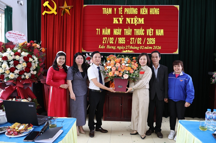Trạm y tế phường Kiến Hưng: Tự hào truyền thống - Vững bước tương lai- Ảnh 2.