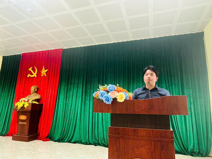 Ban bầu cử đơn vị bầu cử số 01 tổ chức hội nghị Triển khai nhiệm vụ công tác bầu cử.- Ảnh 7.