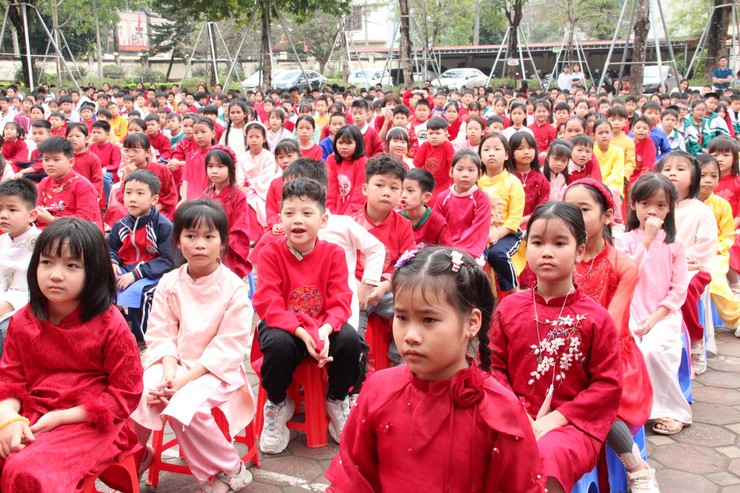 Trường Tiểu học Thạch Hòa tổ chức chương trình “Nét bút xuân” Xuân Bính Ngọ 2026- Ảnh 6.