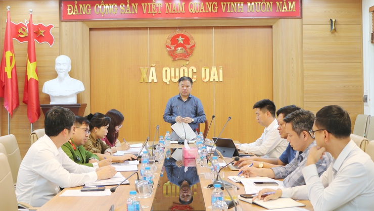 Quốc Oai triển khai nhiệm vụ tháng 3/2026 và thông qua Kế hoạch tổ chức Lễ hội Chùa Thầy năm 2026- Ảnh 9.