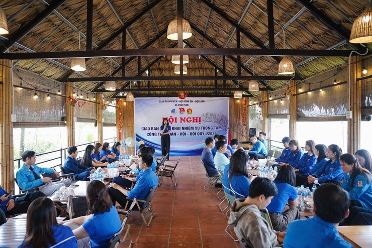 ĐOÀN XÃ PHÚC SƠN TỔ CHỨC HỘI NGHỊ GIAO BAN, TRIỂN KHAI NHIỆM VỤ TRỌNG TÂM CÔNG TÁC ĐOÀN – HỘI – ĐỘI QUÝ I NĂM 2026- Ảnh 1.