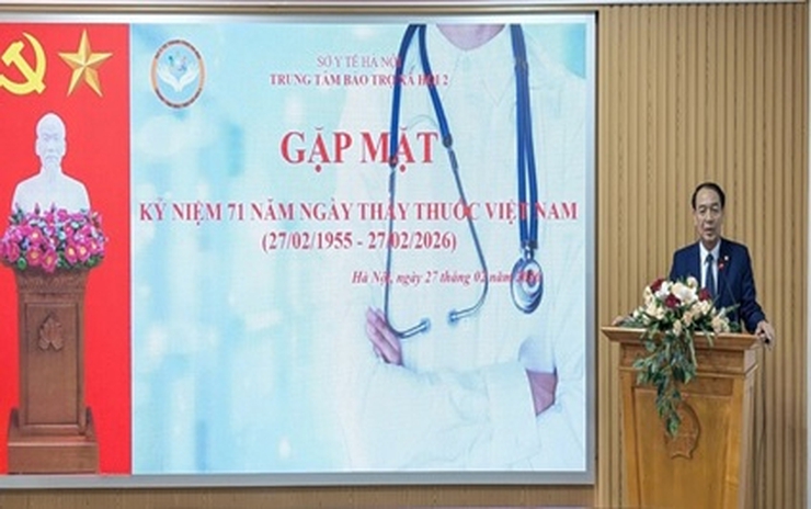 Gặp mặt kỷ niệm 71 năm  Ngày Thấy thuốc  Việt Nam và tổ chức giao lưu thể thao- Ảnh 1.