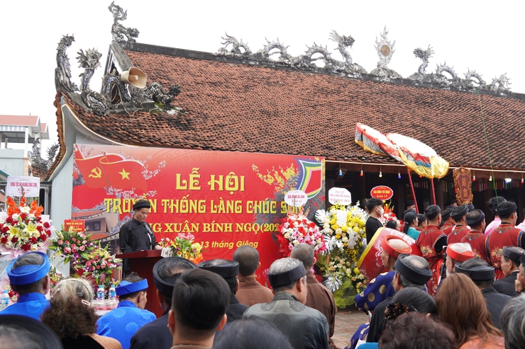 Lễ hội truyền thống làng Chúc Sơn – Đậm đà bản sắc văn hóa quê hương- Ảnh 3.