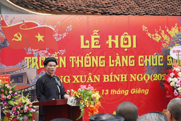 Lễ hội truyền thống làng Chúc Sơn – Đậm đà bản sắc văn hóa quê hương- Ảnh 1.